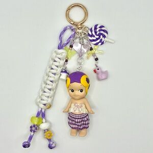 Authentic Sonny Angel Keychains - Flower Series Peony